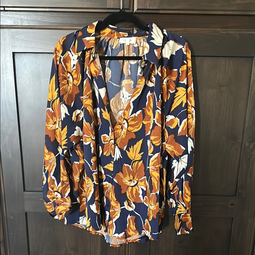 Bhome Relaxed Long Sleeve Blouse